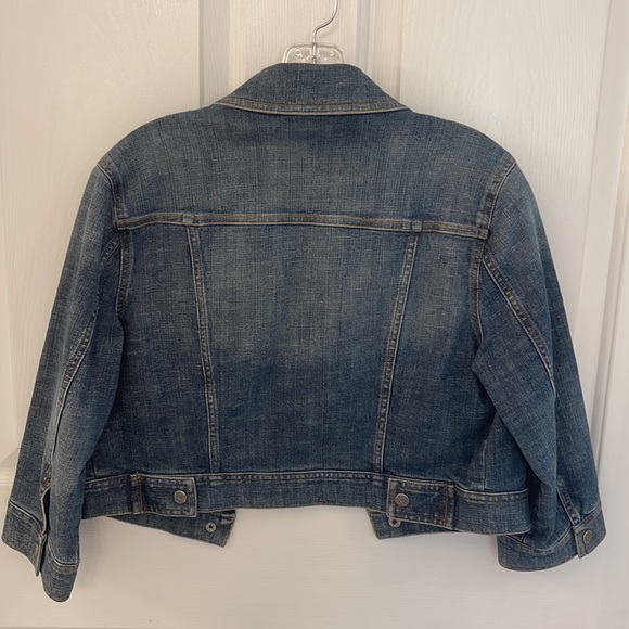 Harold’s cropped Jean jacket size medium - Picture 5 of 5